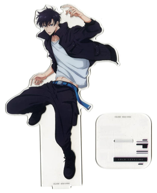 Solo Leveling Sung Jin-woo Big Acrylic Stand Sega Lucky Lottery B Prize (Pre-owned) - SEGA