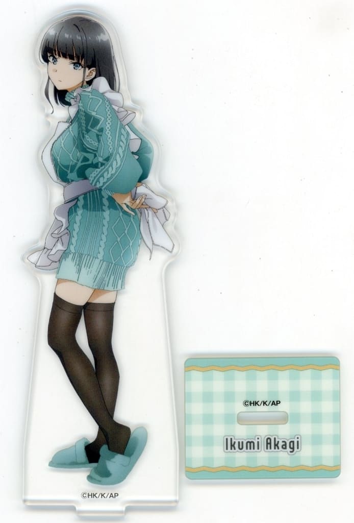 Rascal Does Not Dream Ikumi Akagi Acrylic Stand (FamilyMart Exclusive)