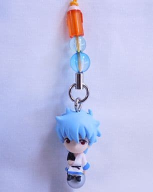 Gintama Gintoki Sakata Beads Mascot Keychain - Bandai