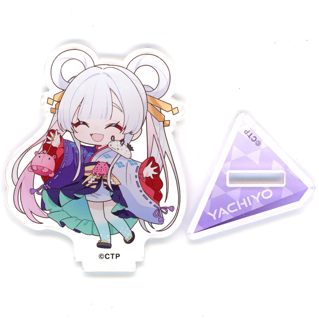 Cosmic Princess Kaguya! Yachiyo Runami and GALLERY Collaboration Cafe Trading Mini Character Acrylic Stand