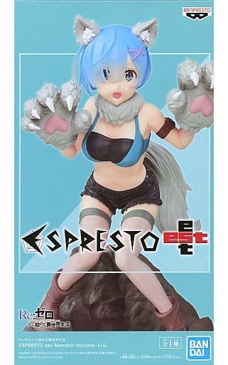 Re:Zero Rem ESPRESTO est-Monster motions- Figure - Banpresto