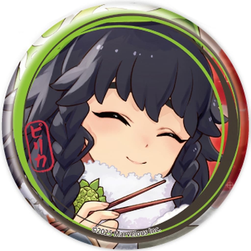 Rune Factory Pirika 06 Official Illustration Can Badge - A3
