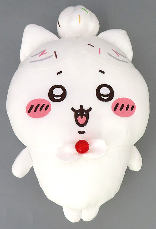 Chiikawa Hachiware Birthday Big Plush Doll Nanka Chiisakute Kawaii Yatsu Plush (Pre-owned)