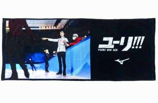 Yuri!!! on Ice Yuri Katsuki Face Towel Mizuno 5th Anniversary Collab Imabari (Pre-owned)