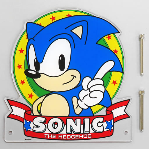 Sonic the Hedgehog CLASSIC & BIG Acrylic Stand SEGA POP UP SHOP @ AKIHABARA