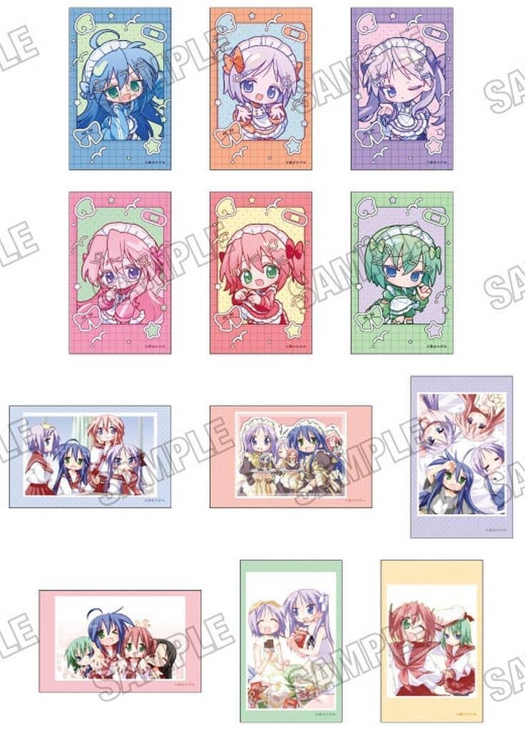 Lucky Star Mini Photo Card Collection Box of 6 Packs (1 Box = 6 Packs, 12 Types) - Medicos Entertainment