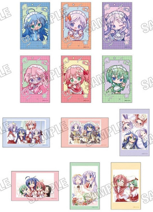 Lucky Star Mini Photo Card Collection Box of 6 Packs (1 Box = 6 Packs, 12 Types) - Medicos Entertainment