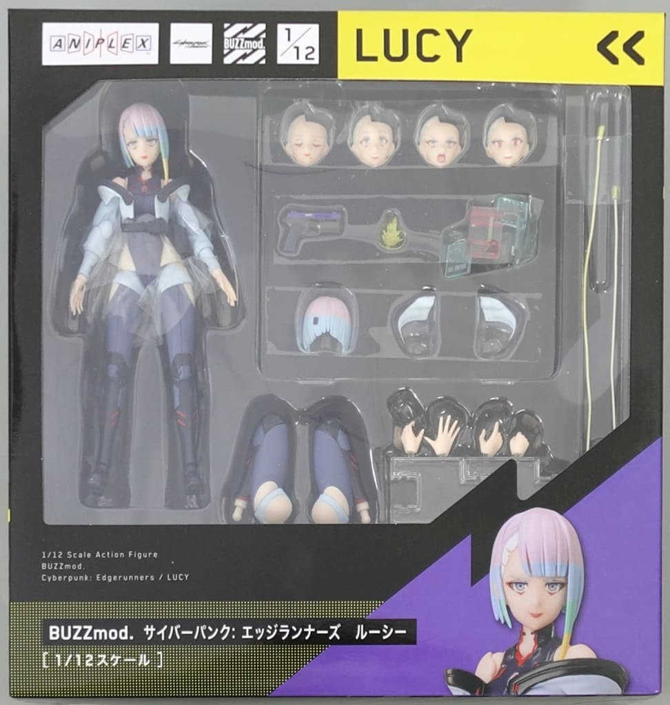 Lucy BUZZmod. 1/12 Action Figure Cyberpunk: Edgerunners Aniplex - Aniplex