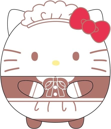 Hello Kitty Fuwa Corori-n M Size 3 Plush Sanrio Characters Plush - Max Limited