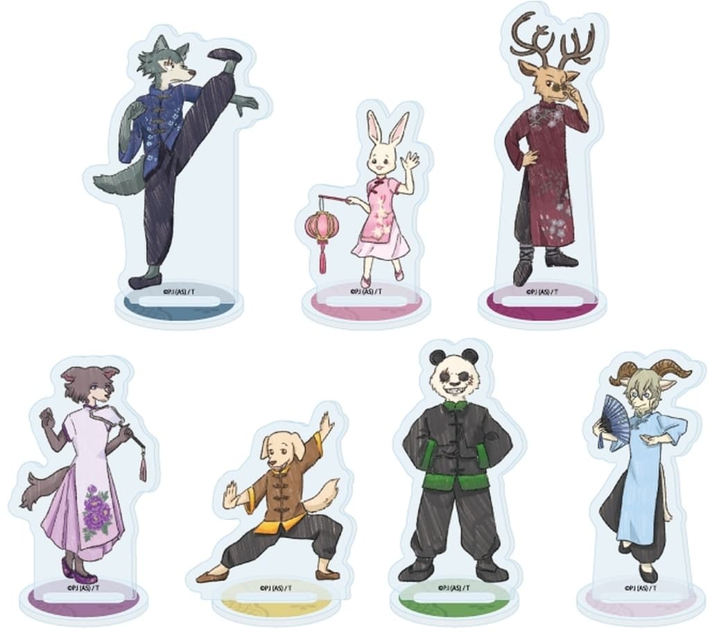 BEASTARS Final Season GraffArt Trading Acrylic Petit Stand 7-Piece Set - A3