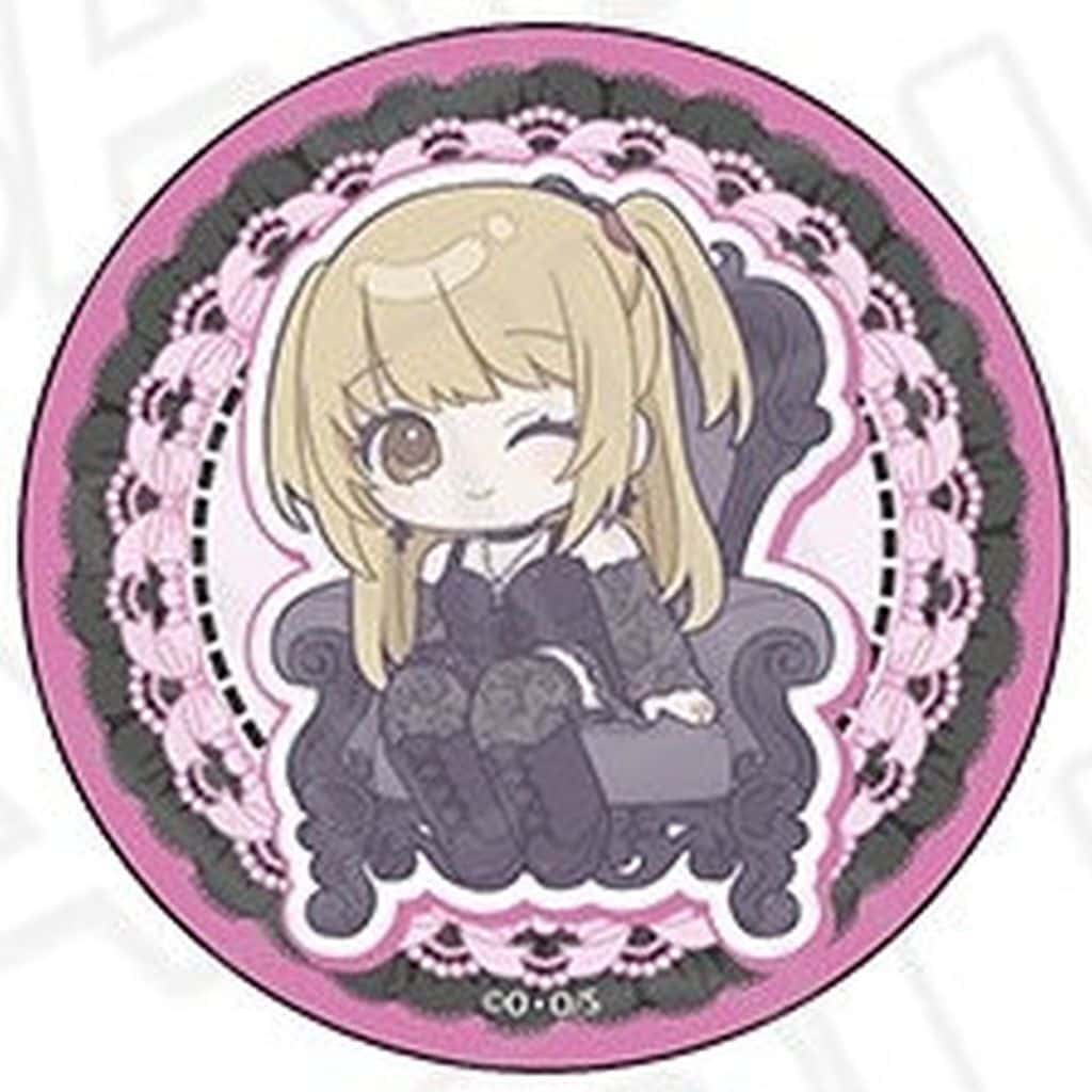 DEATH NOTE Misa Amane Hologram Can Badge Deformed Ver. Can Badge - Contents Seed