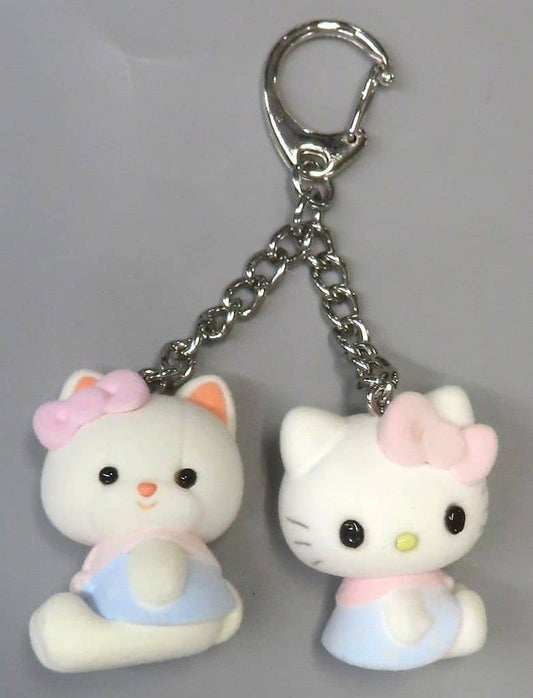 Hello Kitty x Creamy Neko Keychain - Sanrio Characters - Hello Kitty Retro Plush Collection (Pre-owned) - Sanrio