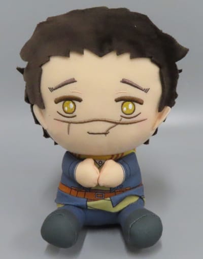 Golden Kamuy Plush Saichi Sugimoto Yoshitake Shiraishi Big Poufy Plush (Pre-owned) - Banpresto