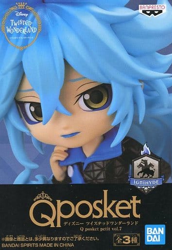 Disney Twisted-Wonderland Idia Shroud Q posket petit vol.7 Figure - Banpresto