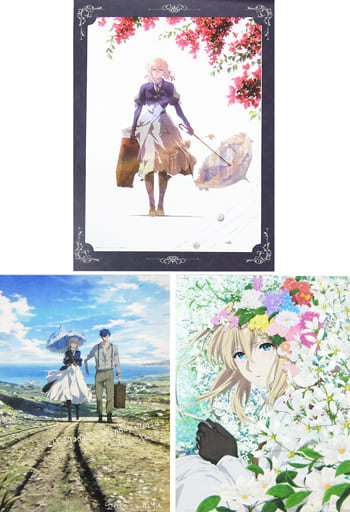 Violet Evergarden & Gilbert Bougainvillea Orchestra Concert 2021 3-Piece A3 Visual Board Set