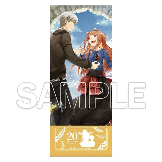 Spice and Wolf Key Visual Face Towel Original 20th Anniversary POP UP SHOP KADOKAWA - Pre-owned