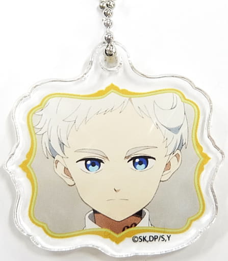 The Promised Neverland Norman Acrylic Charm Lucky Charm BOX Prize Keychain - Krux (Pre-owned)