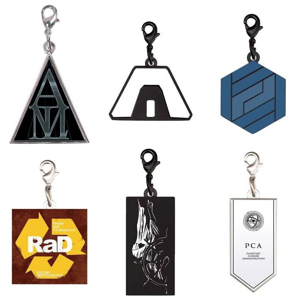 Armored Core Emblem Metal Charm 4 Keychain - SO-TA