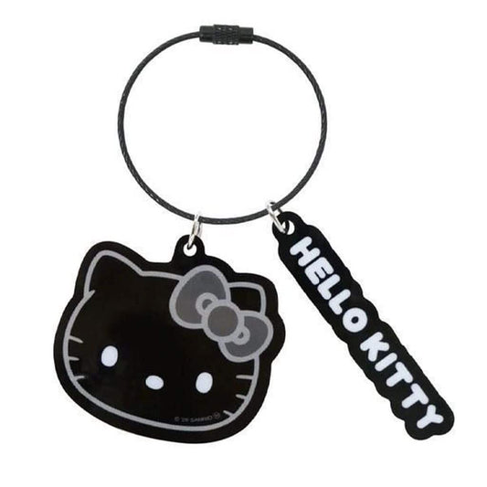 Hello Kitty Monochrome Series Acrylic Keychain Sanrio Characters - Hello Kitty (Pre-owned)