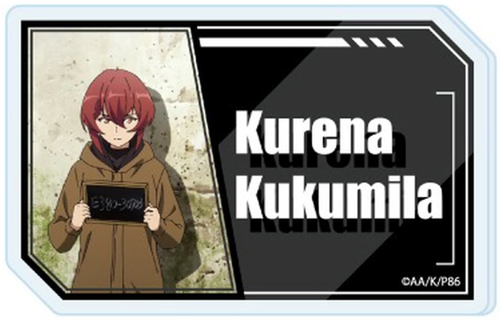 86 EIGHTY-SIX Kurena Kukumila Acrylic Plate Badge - A3