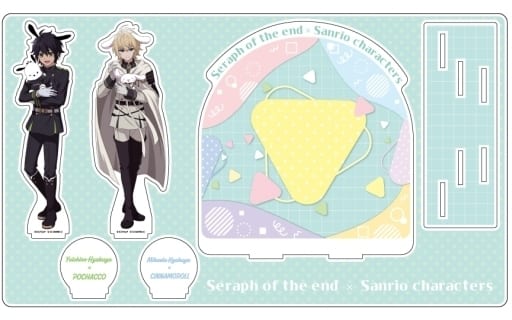 Seraph of the End Premium Acrylic Diorama Plate Sanrio Characters Collaboration (Pre-owned) - A3