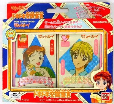 Doki Doki Kousai Sengen Card Game Marmalade Boy Used Toy Set - Bandai