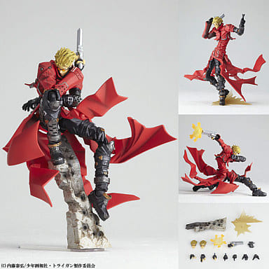 Trigun Vash the Stampede Revoltech Yamaguchi No.091 Action Figure - Kaiyodo