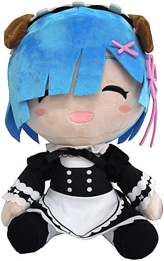 Re:Zero Rem Smiling BIG Plush Memory Snow ver. - Taito