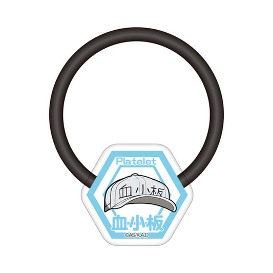 Platelet Acrylic Hair Tie Cells at Work! Pre-owned Acrylic Goods