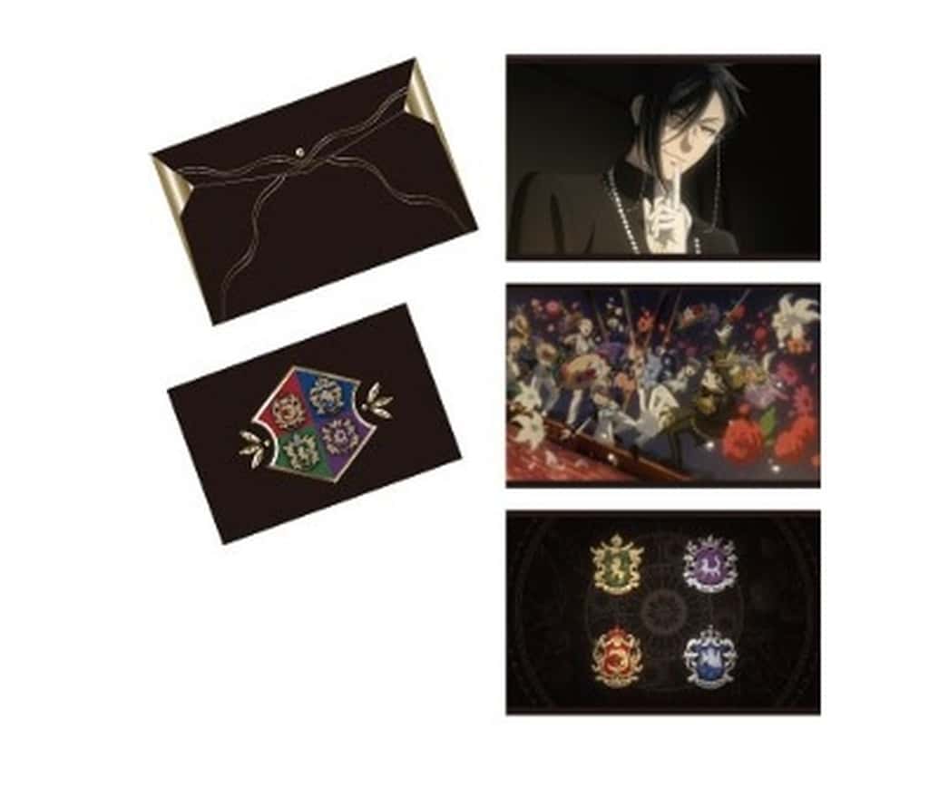 Black Butler Mini Card Set C 6-Piece Set