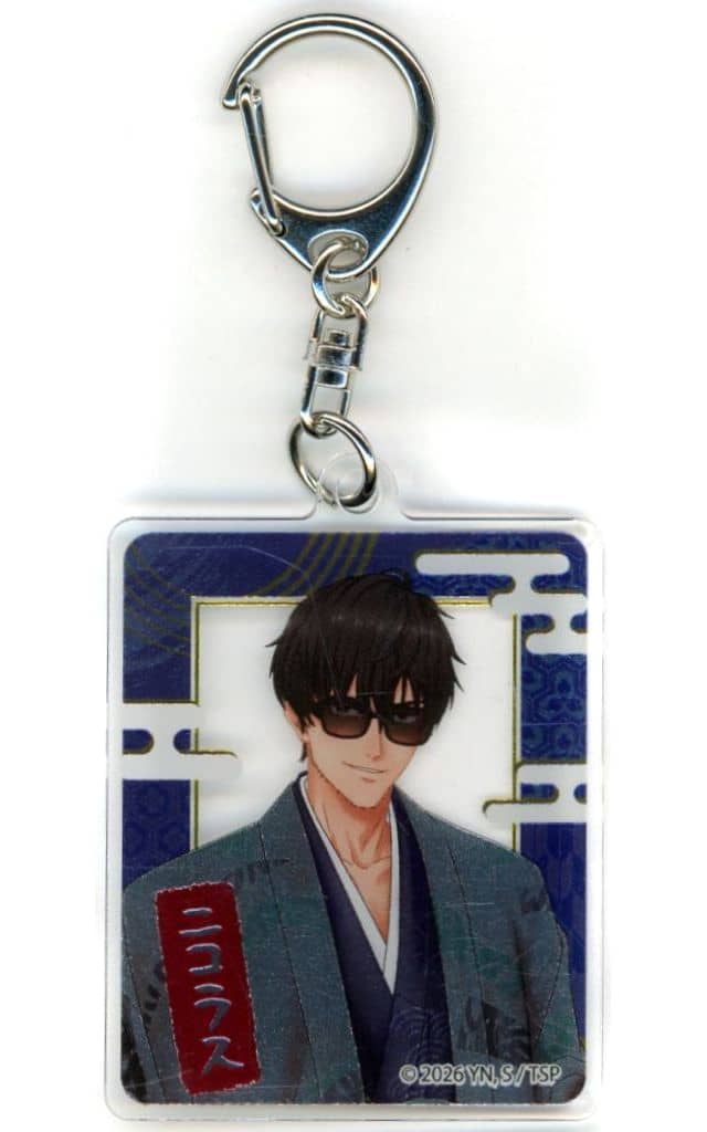 Nicholas D. Wolfwood Trigun TaS10th Ver. Metallic Acrylic Keychain TOHO animation STORE 10th Anniversary Maruigoods