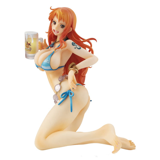 ONE PIECE Nami Ver.BB_SP 20th Anniversary Excellent Model LIMITED Portrait.Of.Pirates Figure - MegaHouse