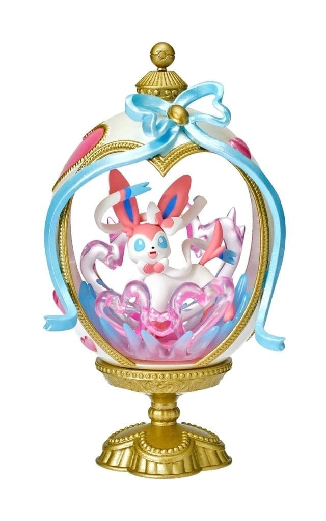 Sylveon Pokémon OVALTIQUE COLLECTION2 -Luminous- Trading Figure - Re-Ment