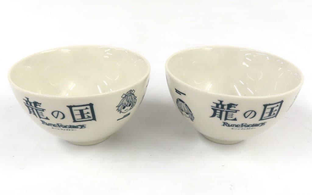 Rune Factory Original Couple Rice Bowl Set (2 Pieces) - KADOKAWA