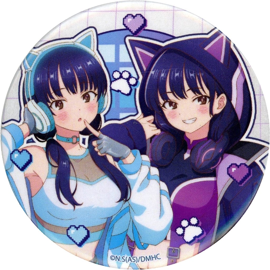 The Dangers in My Heart Anna Yamada Cyber Neon Ver. A/B Can Badge - A3