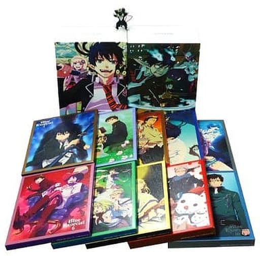 Blue Exorcist Complete Limited Edition Set 10 Volumes with 2 Box Cases Blu-ray