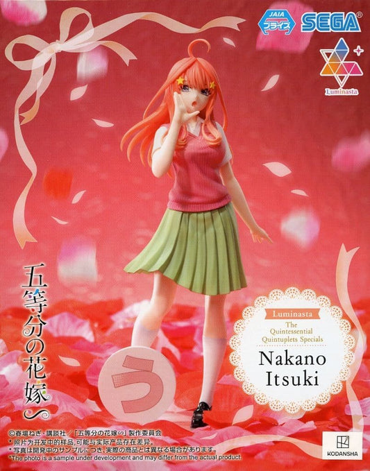 The Quintessential Quintuplets Itsuki Nakano Luminasta Figure - SEGA