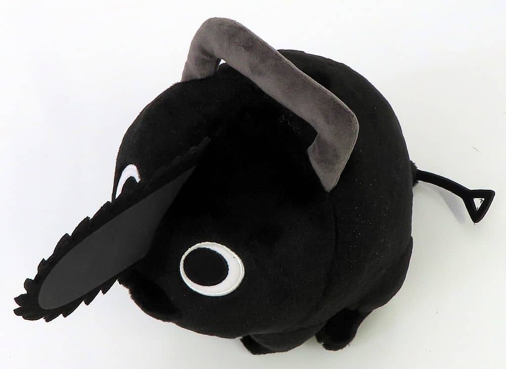 Chainsaw Man Pochita Plush (Black Pochita) - Used