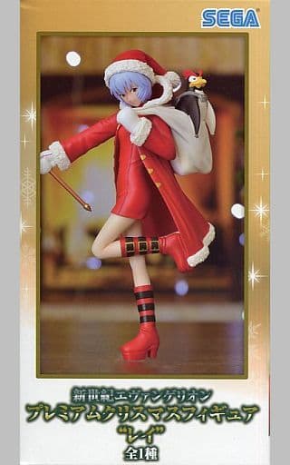 Neon Genesis Evangelion Rei Ayanami Premium Christmas Figure - SEGA