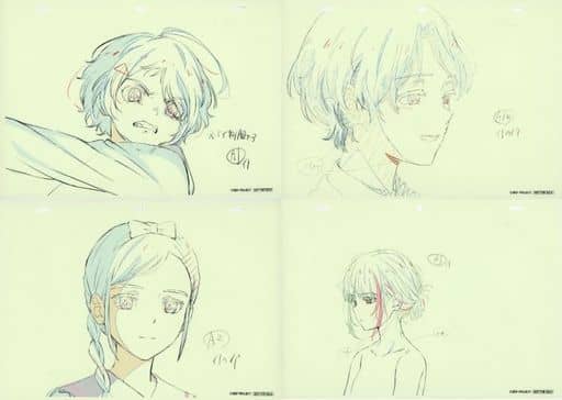 Wonder Egg Priority Revision Compilation Original Production Cel Set (Amazon CloverWorks Shop Bonus) - Pre-owned