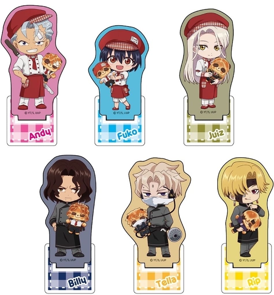 Undead Unluck Trading Acrylic Stand (Box, Full Set of 6) - Andy, Izumo Kaza, Jois, Billy, Terra, Lip - System Service