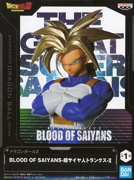 Dragon Ball Super Saiyan Trunks BLOOD OF SAIYANS Figure - Banpresto