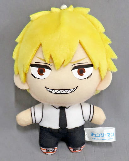 Chainsaw Man Denji Power Pochita Mascot Plush Keychain Set Pre-owned SEGA