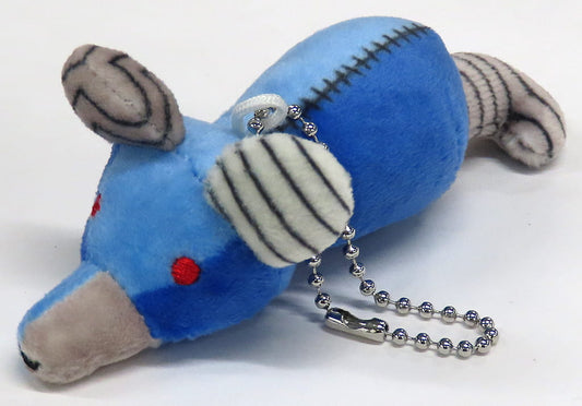 Studio Ghibli Mouse (Blue) Mascot Keychain - Ghibli Park Limited (Pre-owned)