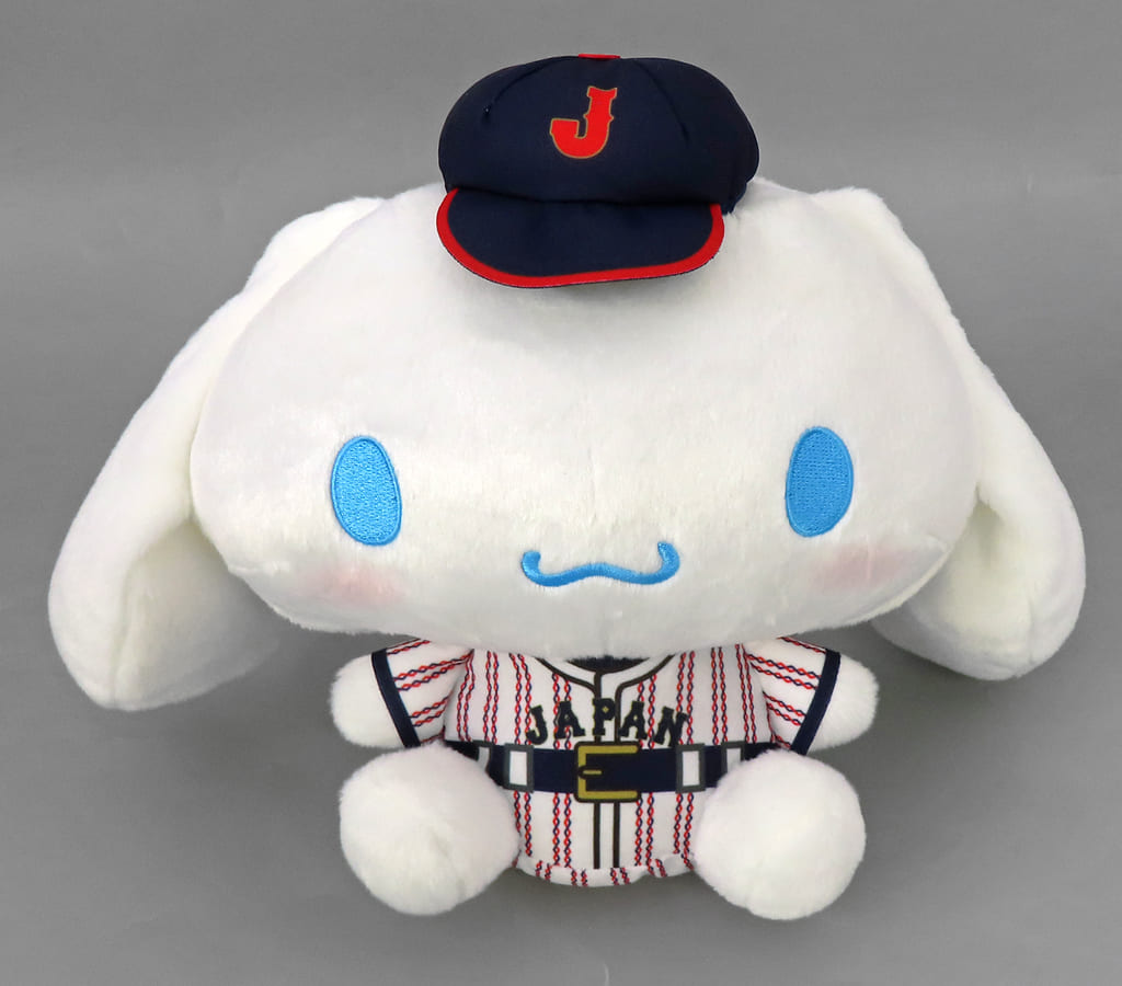 Sanrio Characters Cinnamoroll Baseball Japan National Team Samurai Japan BIG Plush vol.1 - FuRyu