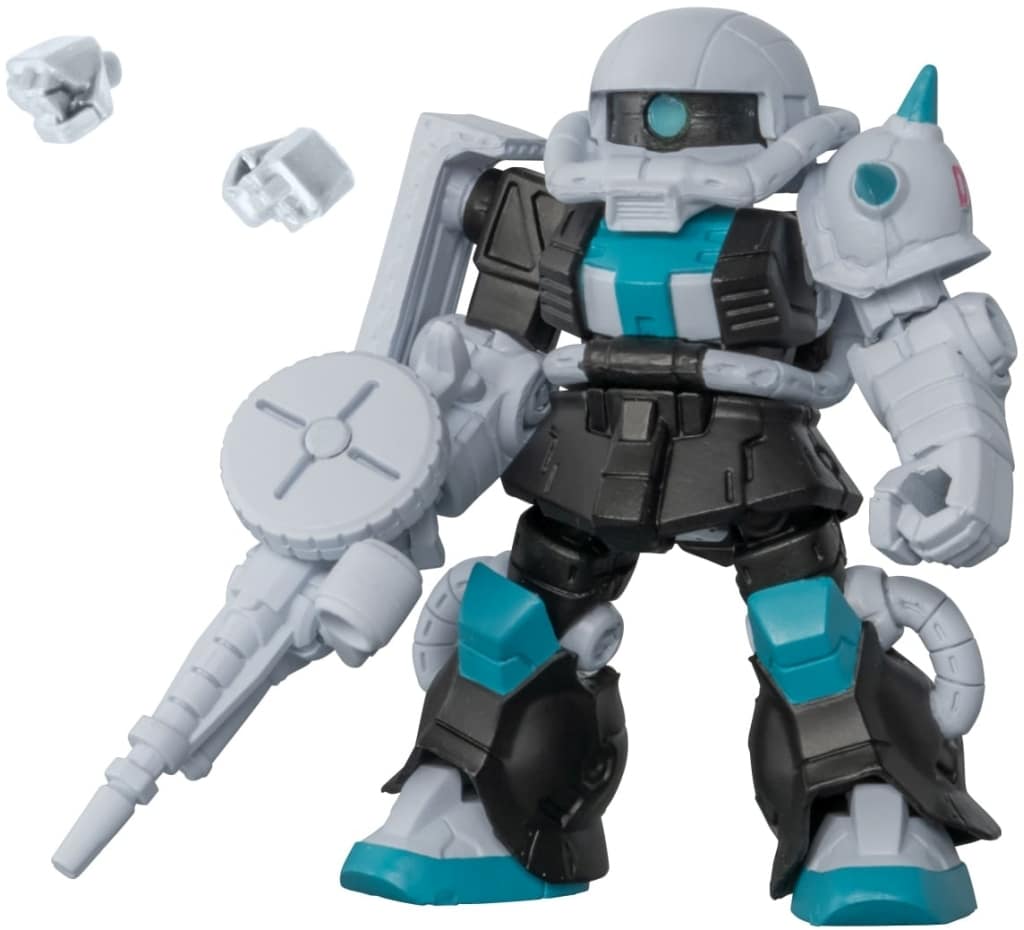 Hatsune Miku Zaku (Hatsune Miku color Ver.) MOBILE SUIT ENSEMBLE Gundam Trading Figure - Bandai