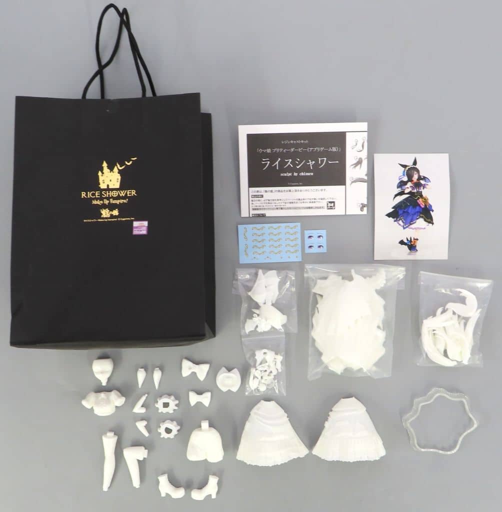 Umamusume Pretty Derby Rice Shower Resin Cast Kit Wonder Festival 2023 Winter Limited - Tsuru no Yakata (Used)