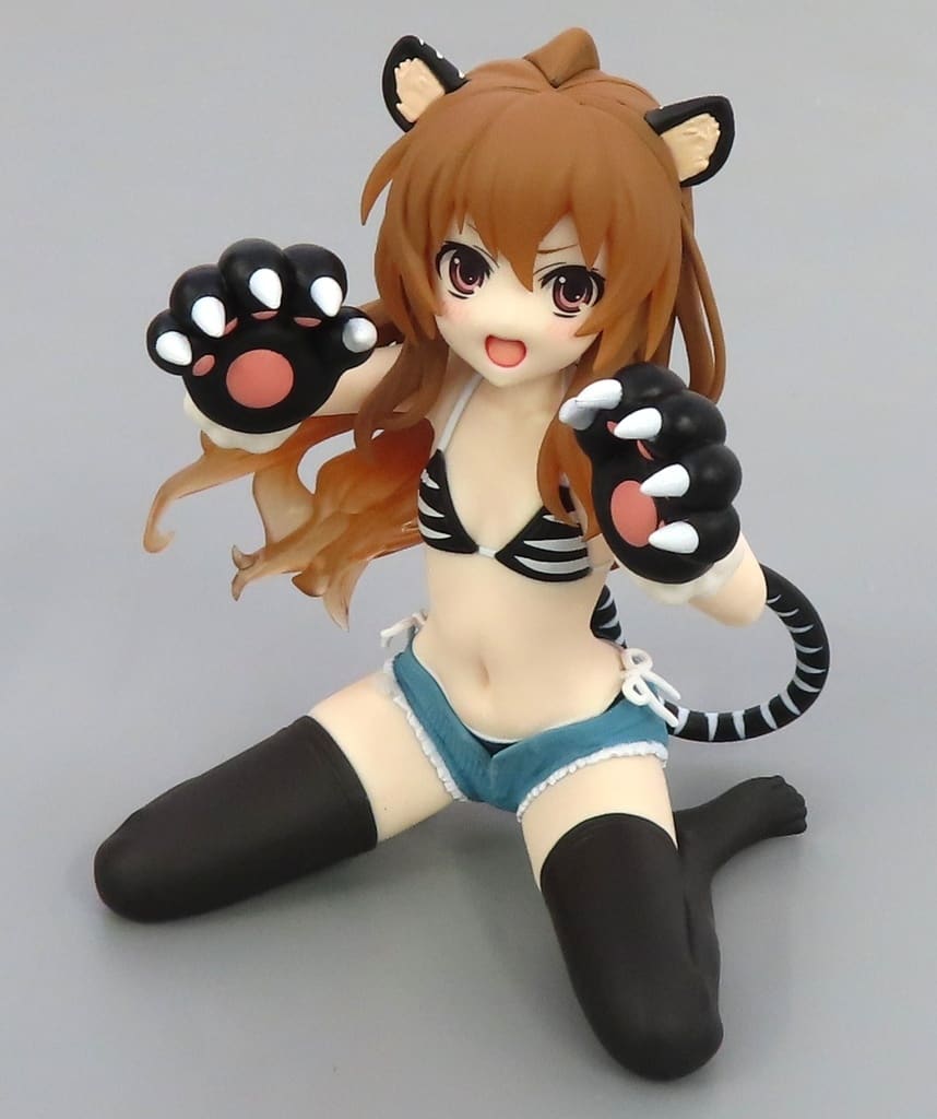 Toradora! Taiga Aisaka Desktop Cute Tiger Swimsuit Ver. Figure - Taito