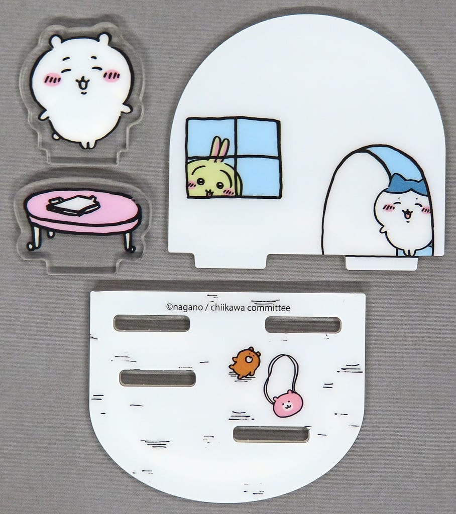 Chiikawa Diorama Acrylic Stand Chiikawa Pre-owned Gashapon Capsule Toy