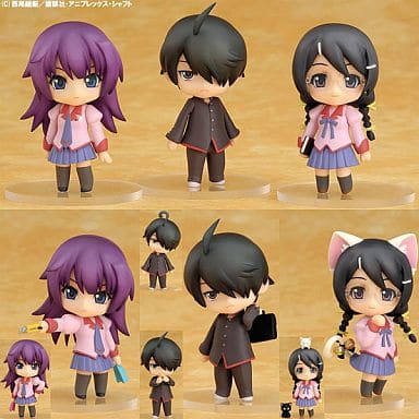 Bakemonogatari Nendoroid Petite 3-Figure Set - Good Smile Company